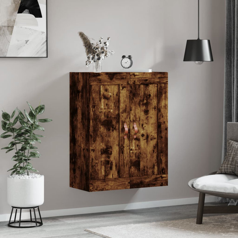 Melyssa Bathroom Cabinet, Smoked Oak