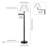 Lakwan 62'' Swing Arm Floor Lamp-1781699101