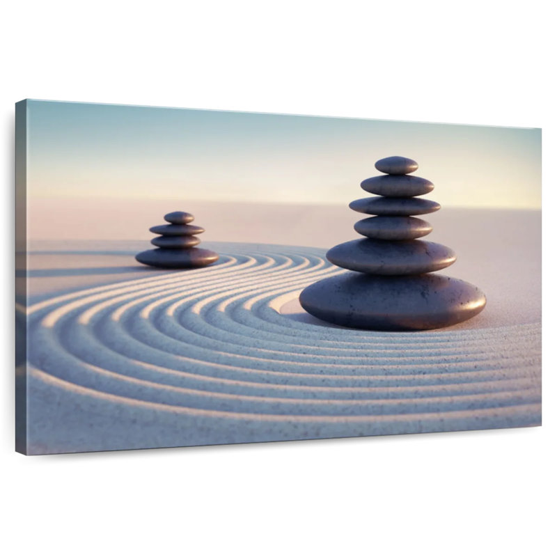  «Zen Rock Garden», H 32 po x l 48 po