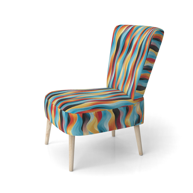 Chaise d'appoint rembourrée Popart