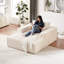 Fauteuil-lit en velours côtelé de 75 pouces, salon moderne pour l'intérieur, aucun assemblage requis, assemblage de coussins, salon de chambre à coucher, doux-1979979845