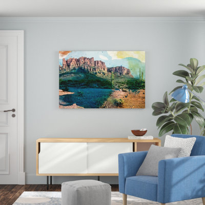 «Arizona Abstract», impression sur toile