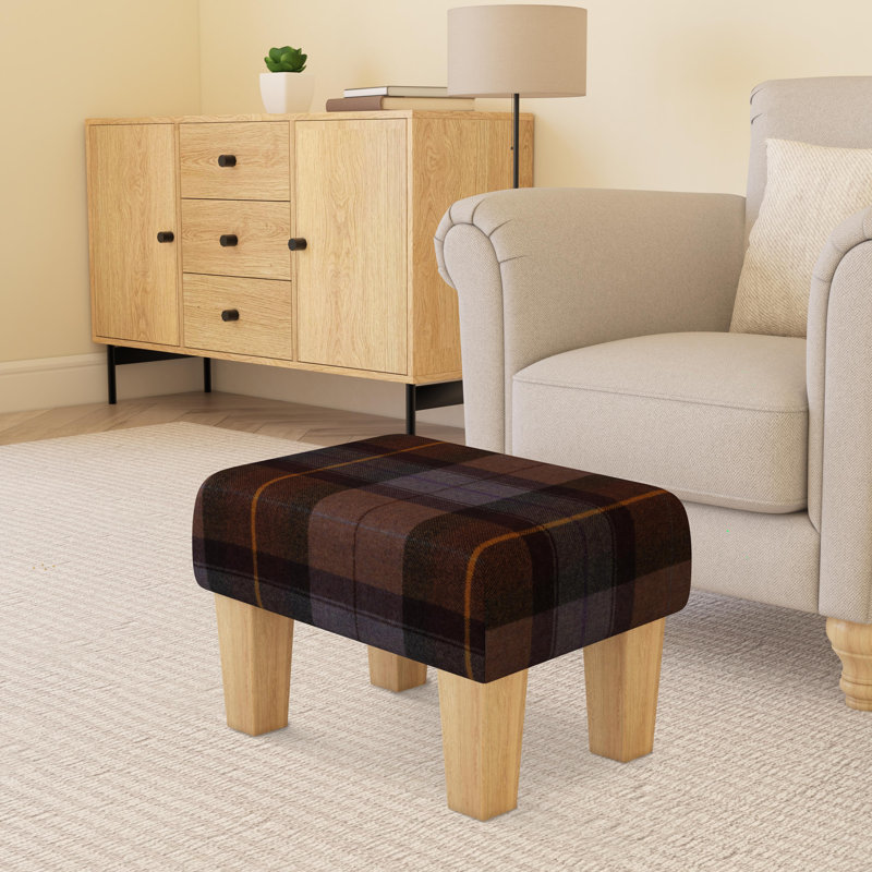 Manufactured Wood Accent Stool, Natural