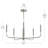 Reines 5-Light Brushed Nickel Medium Chandelier-127380277-130106213