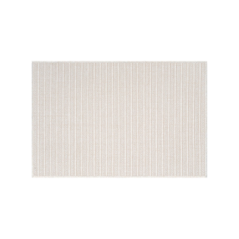 Indoor Outdoor Area Rug, Ivory, Rectangle 2' x 3'