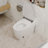 PineLn Heated Smart Toilet Seat With Soft-Close Cover, Night Light, Foot Sensor Flush, Power Outage Flush