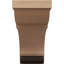 Cèdre Bryant, grain de bois brut TimberThane Corbel, apprêté brun clair-87600924
