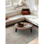 Tapis rouge délavé à aspect vieilli brique 5 x 8