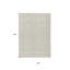 Tapis intérieur et extérieur lavable beige et ivoire 8 pi x 10 pi