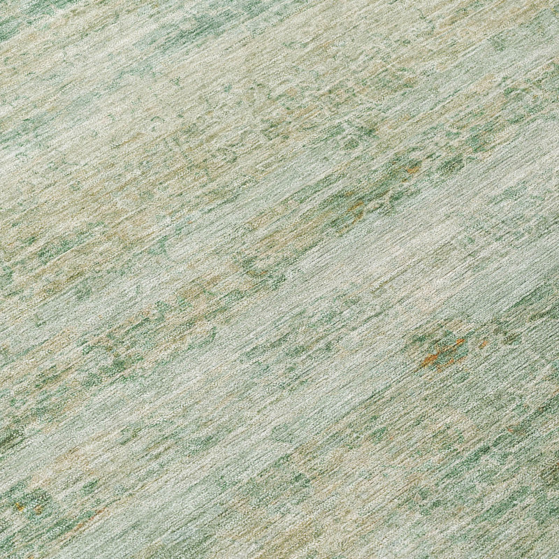 Machine Washable Indoor/Outdoor Colman ACN2154 Striped Rug, Rectangle 8' x 10'