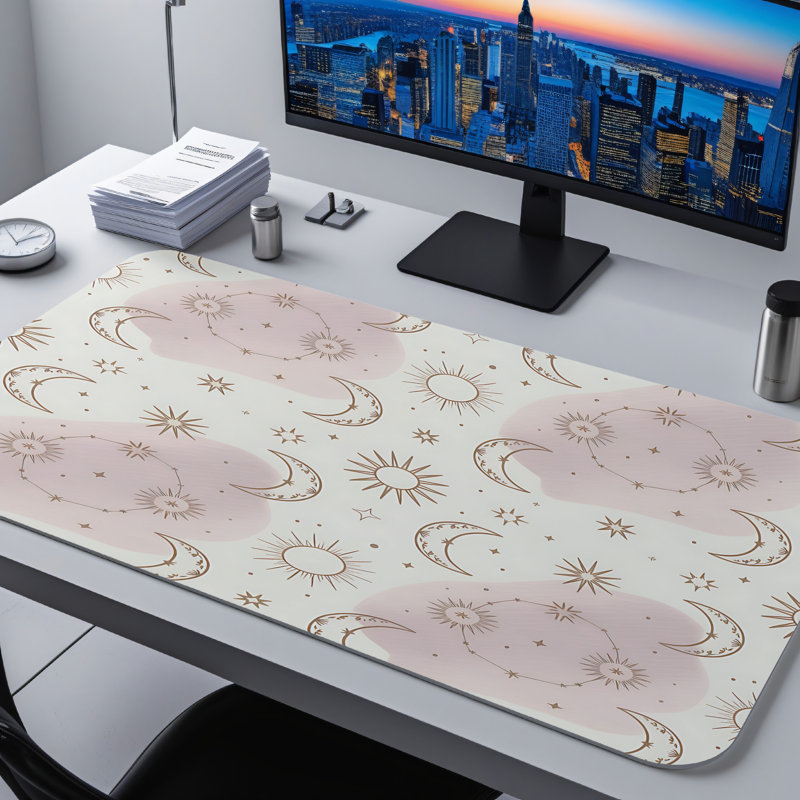 Polyester Desk Pad, 31.5x15.5
