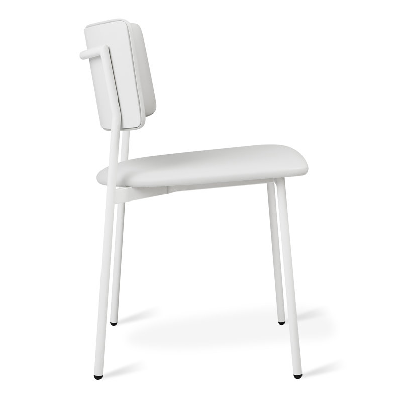 Signal Chair, Putty Putty Faux Leather, White