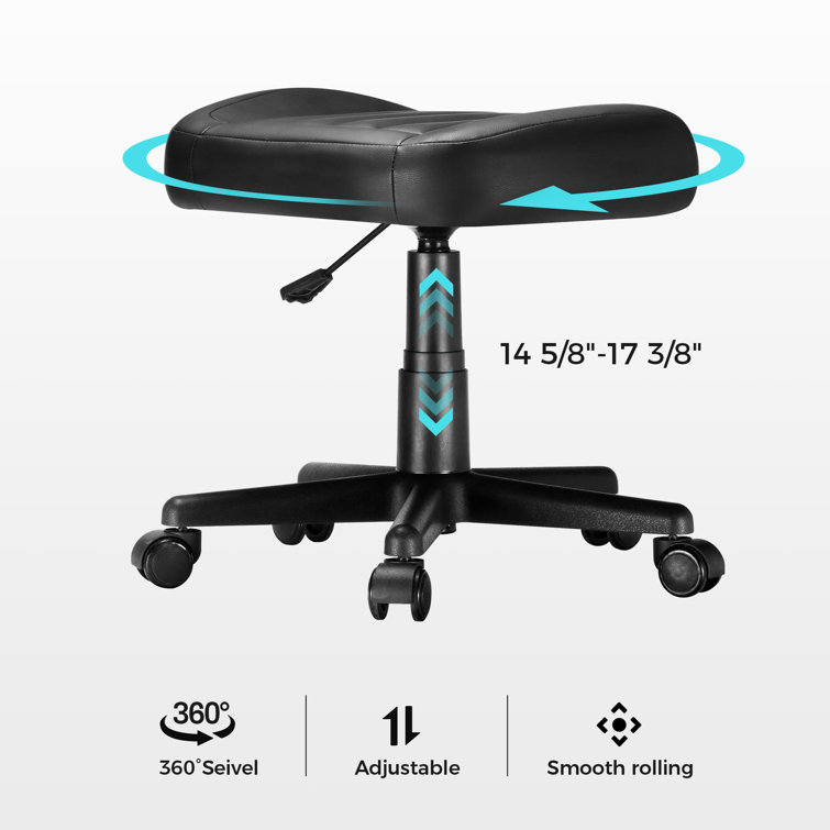 Multi-Use Footrest Swivel Height Adjustable Gaming Ottoman