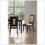 Ensemble de chaises de salle à manger 2 pièces Contemporary Espresso