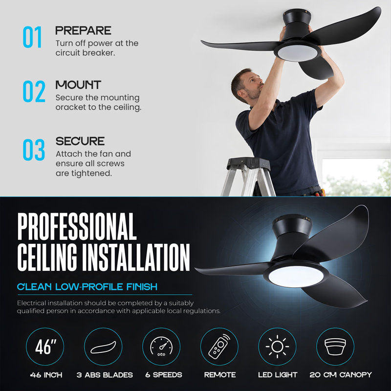 117 Ceiling Fan, 1 Pack