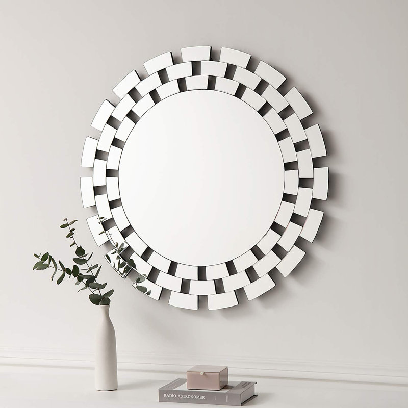 Large Circular Wall Decoration Mirror
