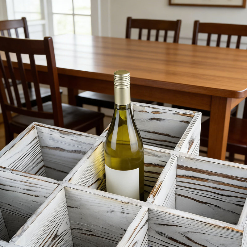 Support à vin en bois pénitent