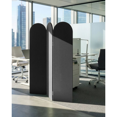 Office Divider SLIMMY Dark Grey