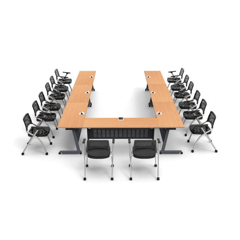 14 Person Training Meeting Seminar Tables Set