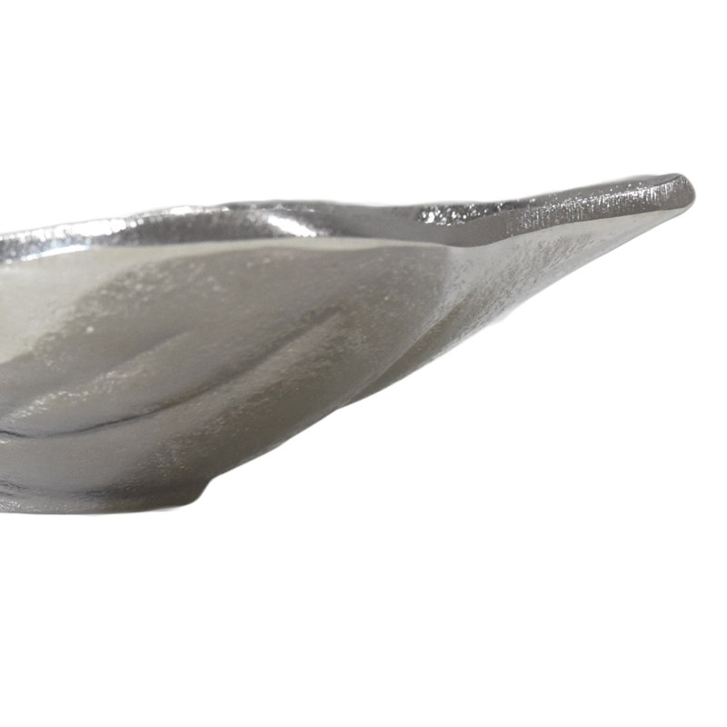 Red Barrel Studio® Aluminum Tray, Silver