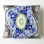 Motif bleu sur blanc avec cercles - imprimé abstrait-30617573-30617576