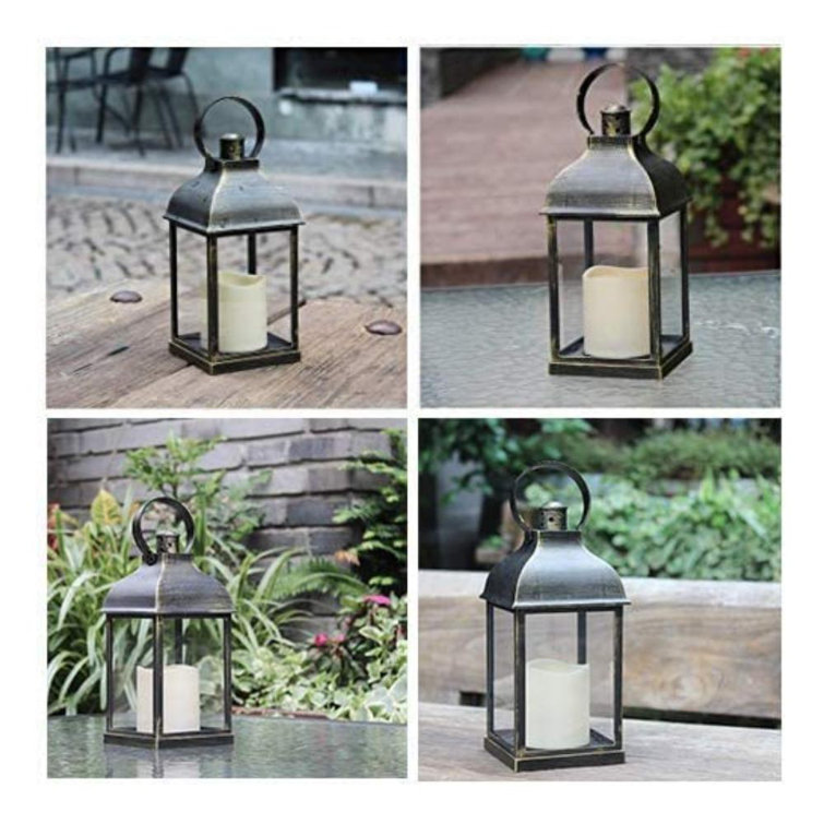 X－MAX FURNITURE 10.1'' Battery Powered Outdoor Lantern