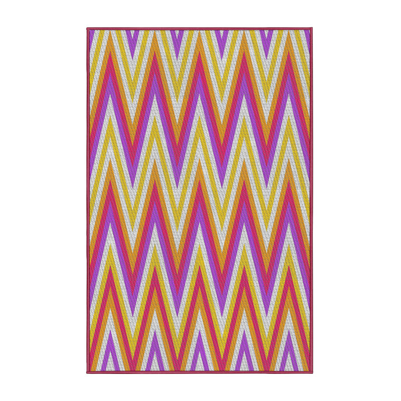 Tapis gris ardoise à motif crème/ardoise, Rectangle 6 pi x 9 pi