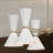Phix 12-Light Steel White Adjustable Chandelier-1052703462