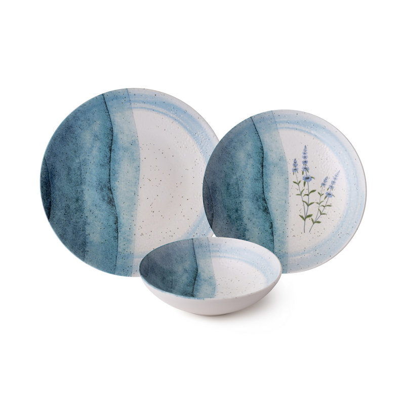 Eiven Piece Dinnerware Set - Service for 6