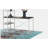 Reversible Smart Workstation Wooden Desk White/Brown