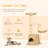 Versatile Cat Activity Center With Plush Comforts And Play Options