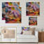 Art liquide vivant IV - impression moderne sur bois-1306690234-1306690117