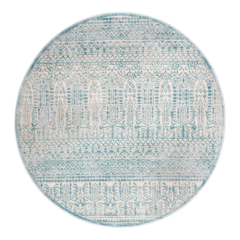 Onyxx Jill Zarin Cloisters Uptown Rug, Round 5'3"