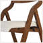Chaise de salle à manger rembourrée pliante, peu encombrante, facile à transporter, salle à manger, paquet de 2 - noyer-1826173580