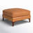 Essex Full-Grain Genuine Leather Ottoman-2057772449