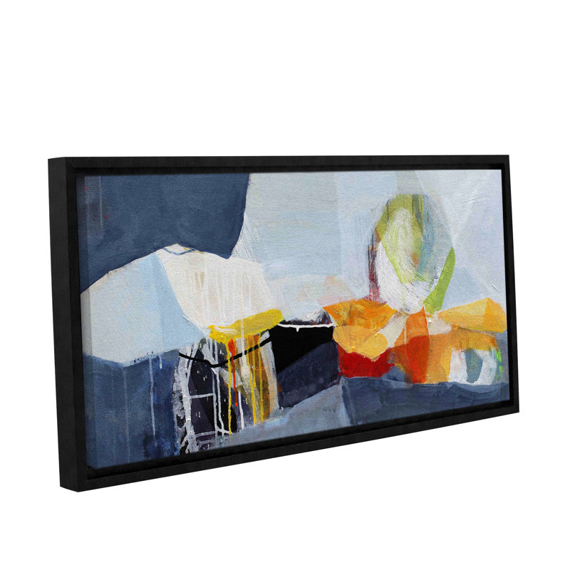 «Story Teller», reproduction sur toile, H 8 po x l 12 po x P 2 po, Cadre flottant noir
