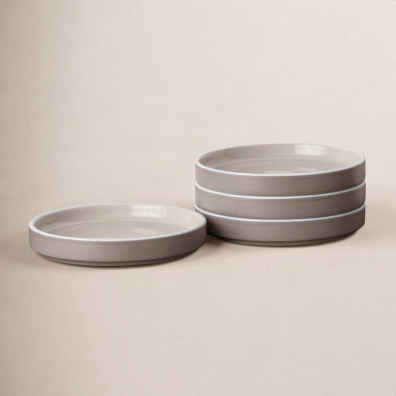 Ensemble de 4 petites assiettes Stax de 6 po Noritake ColorTrio