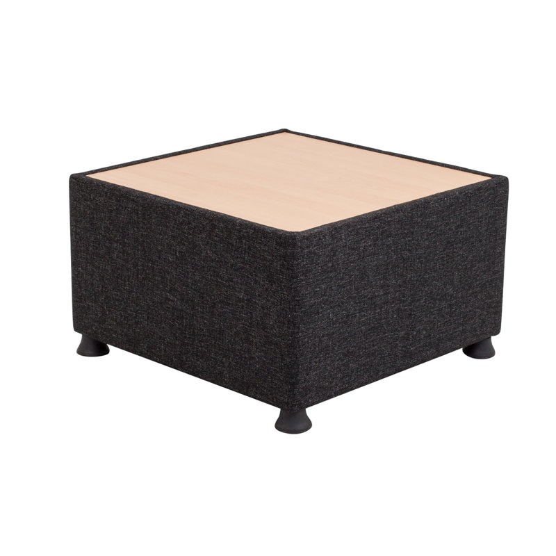 Modular Reception Coffee Table, Charcoal Pyra