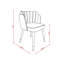 Chaise d'appoint Zephyr Modern-2100290952
