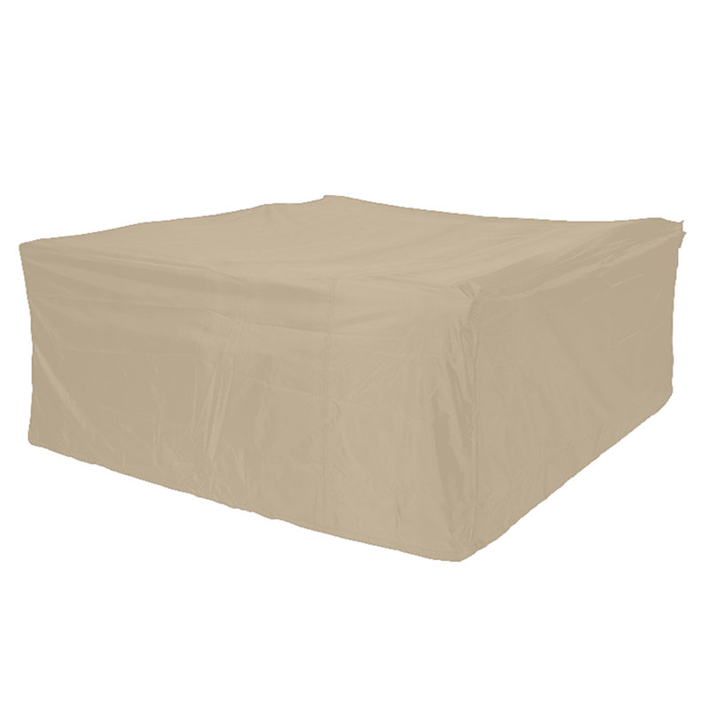Outdoor Cover, 27.56" H x 106.3" W x 106.3" D, Beige
