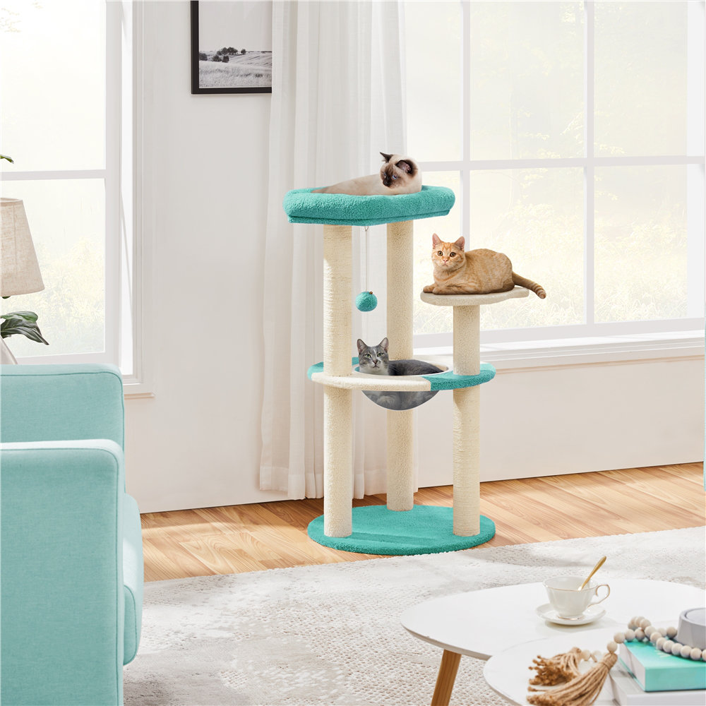 Gillispie Cat Tree with Clear Bowl Archie & Oscar™ 