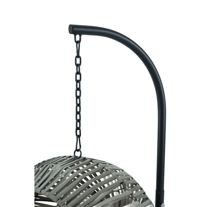 Balancelle avec coussin Kingman, Gris