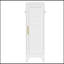 Narrow Metal Storage Closet with Single Louvered Door