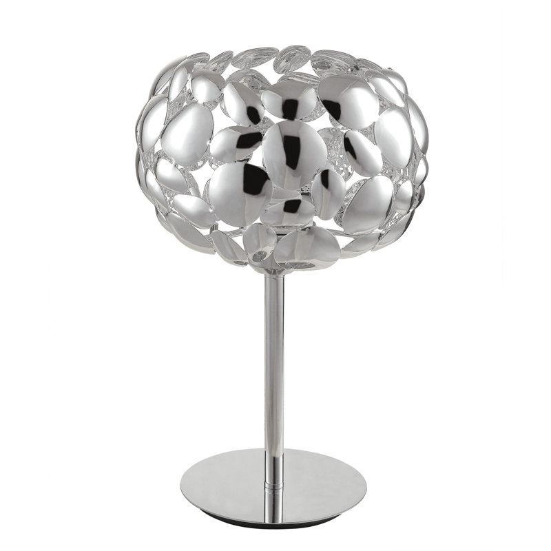 Gayden Metal Table Lamp, Chrome