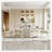 1 Piece Rectangular Dining Table without Chair-2079098177