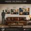 «Majestic Bald Bald», art mural sur toile tendue-128998189