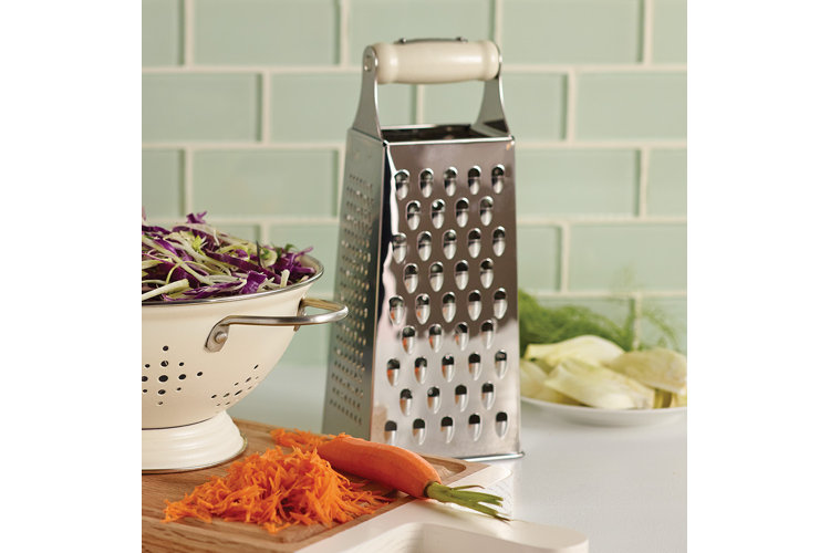 How do I attach a cheese grater to a countertop?