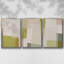 Ensemble de 3 pièces encadrées sur toile Indigo Blush And Gold I-97792744-97792747