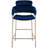 Yara Beige Velvet Counter Stool-75000052