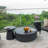 Round Concrete Outdoor Coffee Table-86879748